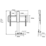 TV lift DL16 PLUS  voor grotere tv's vanaf 55inch