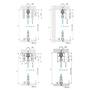Spaceship Minimal Pocket 1 deur 2 zijdig soft close 10-60kg
