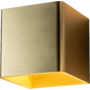 Wandlamp Vigo Up/down Brons Geborsteld IP54