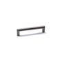 Greep NORMA 12x236mm RVS geborsteld hartmaat 224mm