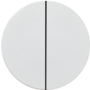 Rond 2.0 Push button 4X- t.less - white alu