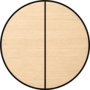 Rond 2.0 Push button 4X- t.less - brushed brass