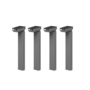 Milano set met 4x DL6 Experience. Kleur: Zilver RAL9006