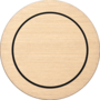 Rond 2.0 Multifit Push button 2X- brushed brass