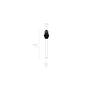 Buster Bulb/Forked/E27 Dimmable