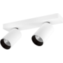 Opbouwspots Galex DUO LED draai/kantelbaar wit  2700K
