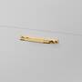 Pull Bar/Plate/Linear/Small 190Mm/Brass (Non US)