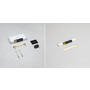 Pull Bar/Plate/Linear/Small 190Mm/Brass (Non US)