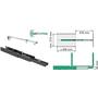 Geleider antraciet Dispensa 500mm incl. soft close