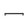 Greep 9x9mm hoh 320mm zwart gelakt totale lengte 328mm