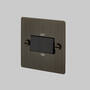 Triple Pole Fan Switch - Smoke - Black Interior