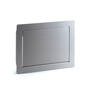 Afvaldoorlaat 384x294mm RVS voor verticaal gebruik