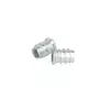 Rampabus met rand M8/10 x 17mm staal verzinkt SW8