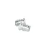 Rampabus met rand M8/10 x 17mm staal verzinkt SW8