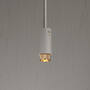 Exhaust Pendant/Cross/Stone/Brass