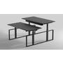 Square duo HS zwart inclusief frame 1000-1500mm.