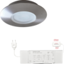 6x Napoli rond RVS DTW 3000K-2200K+6x verl+MC Easy ontvanger