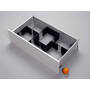 Cuisio-Flex inzet set van 3 stuks transparant/zwart