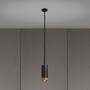 Exhaust Pendant/Linear/Graphite/Brass