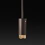 Exhaust Pendant/Linear/Graphite/Brass