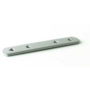 Frontverbindinsplaatje Dispensa zilver, 110mm