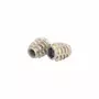 Rampabus M6/7.5x13mm zonder rand, geel verzinkt, SW6
