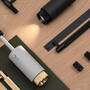 Exhaust Track/Cross/Stone/Brass