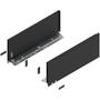 Legrabox ladezijde C 450mm, carbon zwart, hoogte 177mm
