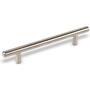 Relinggreep 12x330mm, hoh. 250mm RVS geborsteld pootjes LOS