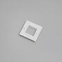 1G Wall Plate/w/out Infills/White
