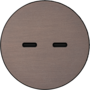 Rond 2.0 USB-C 2X (30W) - t.less - dark bronze