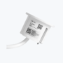 PIX wit inbouw, met witte buitenring