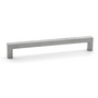 Greep 14x14mm hoh 224mm RVS geb. HOL totale lengte 238mm