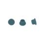 Afdekkappen Clamex, ral 7031, per 100, blauwgrijs