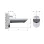 Plankdrager Kaiman, zilver RAL 9006