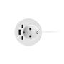 Inbouw module Power spot wit, 60mm. Met Schunko-plug.