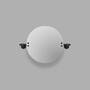 Mirror/Small 400Mm/15.7 Inches/Cast /Welders Black