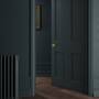 Door Knob Set/Linear/Brass