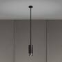 Exhaust Pendant/Linear/Graphite/Steel