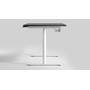 Workdesk Round voor bladmaat van 1600-2400mm , wit
