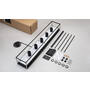 Caged Ceiling 5.0 - Black Marble/Buster Bulb Tube