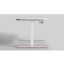 Milano voet 580 wit, voor bladdiepte 580-800mm