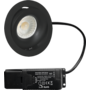 Cádiz kantelbare inbouw rond zwart + Triac driver