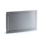 Afvaldoorlaat 450x270mm RVS voor verticaal gebruik