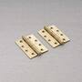 Hinge/102 X 76 X 3 Mm (4 X 3 Inch)/Set Of 2/Brass