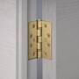 Hinge/102 X 76 X 3 Mm (4 X 3 Inch)/Set Of 2/Brass