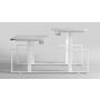 Square duo HS wit inclusief frame 1500-2400mm.