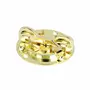 Bladverbinder rond 60mm, dikte 1,5mm vermessingd