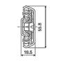 Ladegeleider ULF HD FS lengte: 350mm