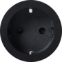Rond 2.0 Socket F - s. trim - black ano